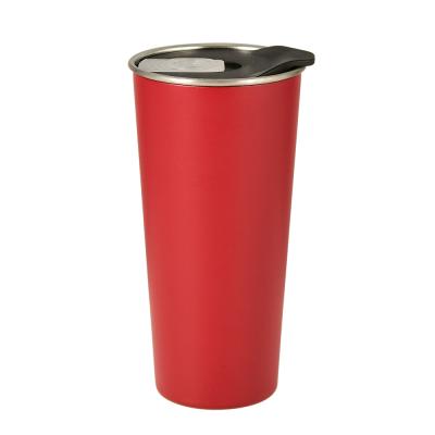 China PORTABLE Metal Travel White Insulated Coffee Mug for sale