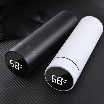 China PORTABLE Temperature Display Stainless Steel Travel Coffee Mug Wine Tumbler Smart Mug Water Bottle for sale