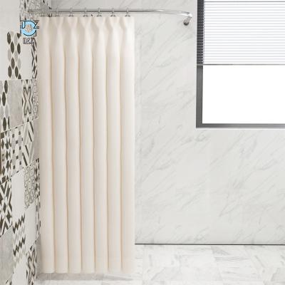 China Durable Sleek Outdoor Waterproof Custom Shower Curtain for sale