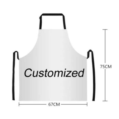 China Plain China Factory Professional Wholesale High Quality Cotton Apron Custom Made OEM Customized Thick Cotton for sale