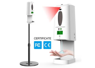 Cina Il LCD scherma 2 in 1 analizzatore mani libere della temperatura dell'erogatore del sapone in vendita