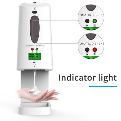 Cina Avvertimento ad alta temperatura dell'erogatore del prodotto disinfettante della mano di Touchless dell'ABS in vendita