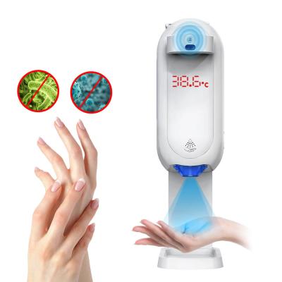 Chine Matériel blanc d'ABS de Dispener 1100ml Touchless de savon infrarouge de Digital à vendre