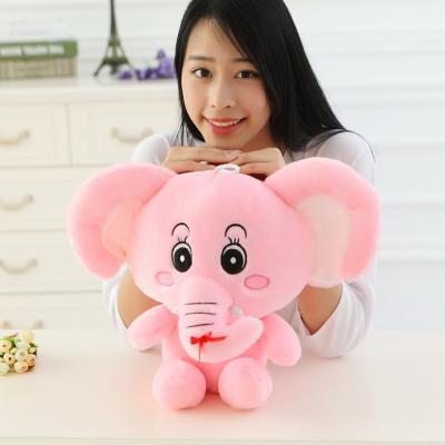 China Hot Selling High Quality Cute Plush Dolls Gift/Promotion Elephant Shape Stuffed Animal For Gift for sale