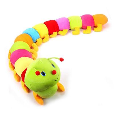 China Gift/promotion hot sale fashional colorful caterpillar toy stuffed animals for children for sale