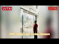 2m 8 beams safety light curtain sensor with ip65 for automatic door anti smahing