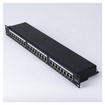 China High demand network export products DG-PPFV6A11 patch panel 24 port lair high for sale