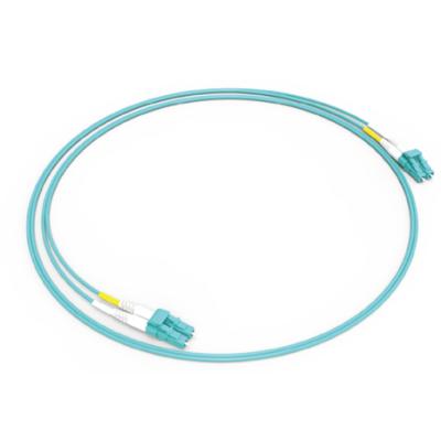 China Network FO Patch Cords Duplex LC UPC - LC UPC OM5 1M, LSZH 2.0mm for sale