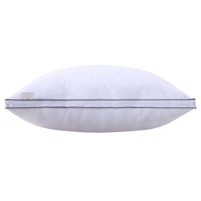 China Custom Made Massage Pillow / Home Bed Microfiber Polyester Fiber Plush Hotel Pillows With Filling For Sleeping for sale