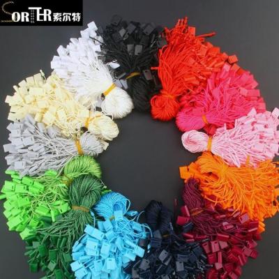 China Tie the pieces of fabric or clothing together Hang Tag String for sale