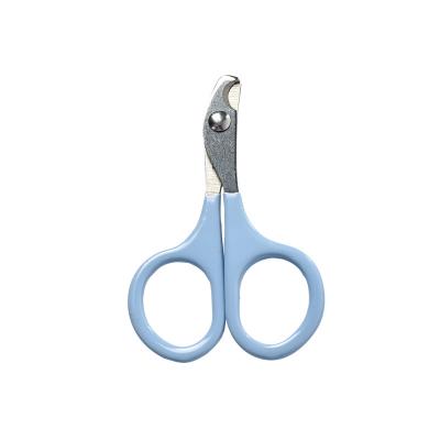 China Stocked High Quality Pointed Dog and Cat Nail Trimmercat Grooming Scissors Pet Nail Trimmer for sale