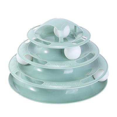 China Wholesale Hot Selling Viable Cat Turntable Pet Toy Turntable for sale