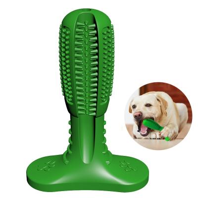 China Sustainable Pet Dog Toothbrush Toy Indestructible Dog Toy For Dog Molar Tooth Cleaning for sale