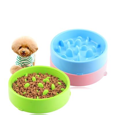 China Sustainable Dog Bowl Anti-Eating Slow Pet Feeder, Interactive Swell Stop Pet Bowl For Fast Eaters for sale