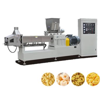 China Puffs Rice Puff Snacks Making Machine Production Line Shandong LUERYA for sale