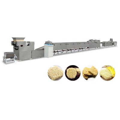 China Fried and Unfried Instant Noodles Mini Automatic Indomie Instant Noodle Making Machine Production Line for sale