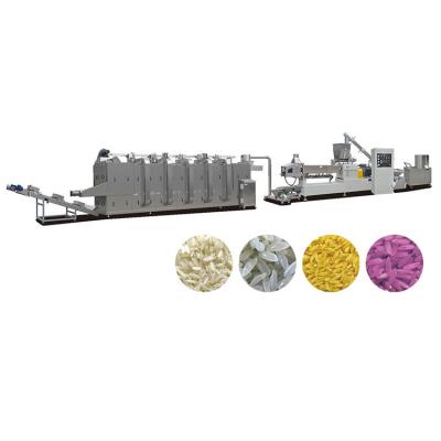 China Low Energy High Speed ​​Enriched Rice Kernel Production Line Artificial Rice Extruder Making Machine for sale