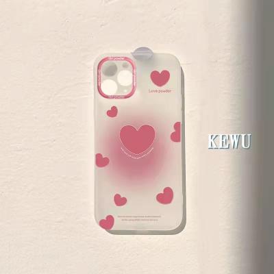 China Anti-fall love for iPhone11 12 13promax cell phone case 8 case 7plus 6 xr skin-friendly for sale