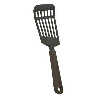 China Durable Kitchen Utensils Heat Resistant Nylon Spatula Non Stick Non Stick Stainless Steel Nylon Frying Shovel for sale