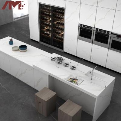 China Modern New Material Indoor Agglomerated Stone Slab Agglomerated Stone Table for sale