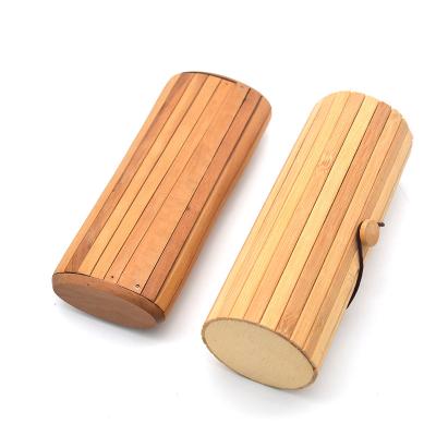 China Bamboo wooden box packing sunglass bamboo sunglasses box wooden sunglass case for sale