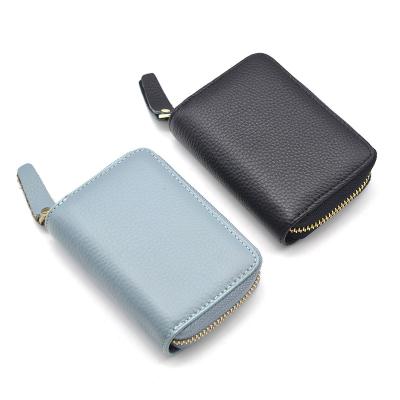 China Fashionable Women's Purses Anti-theft Multicard Wallet Card Holder Card Wallet Leather Wallets for sale