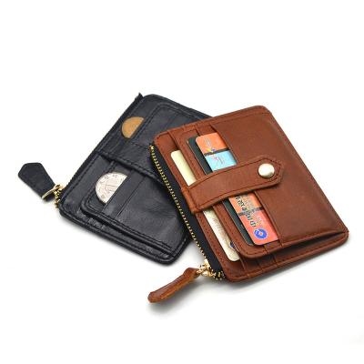 China Anti Theft Wallets Leather Mens Customize Purse Airtag Designer Small Purse for sale