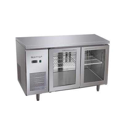 China Single-temperature under counter refrigerator / refrigerator freezer / workbench / undercounter refrigerator / cooler cabinet for sale