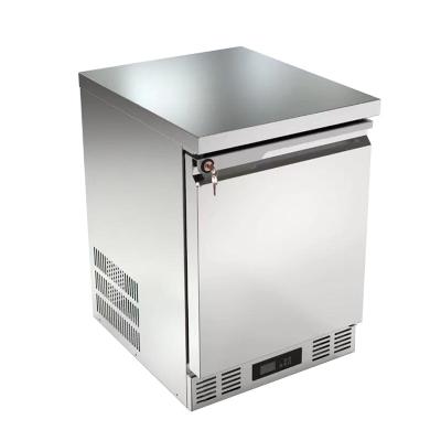 China Single-temperature Counter Mini Commercial Refrigerator Counter Refrigerator Mini Frizer Mini Bar Fridge for sale