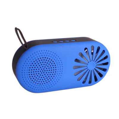 China Wireless Hands Free SLC-122 With Fan Function Mini Speaker Wireless Portable Outdoor Super Bass Audio Speaker for sale