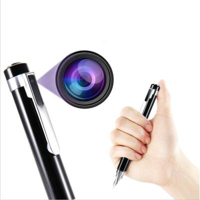 China Vandalproof Spy Fountain Pen With Hidden HD Camera, Full HD 1080P Real Battery Function Hidden Fountain Pen Recorder Great Per Video for sale