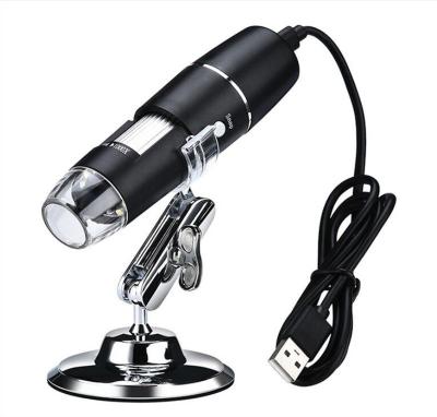 China Industrial inspection; 1000x Digital Computer Parts WiFi Digital Microscope with 8 LED for Smartphone for sale