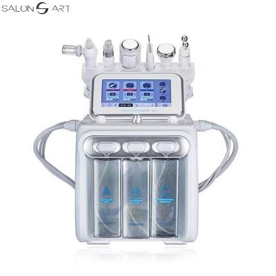 China Skin tightening 6 in 1 multifunctional aqua skin beauty facial cleansing machine with best price and quality for sale