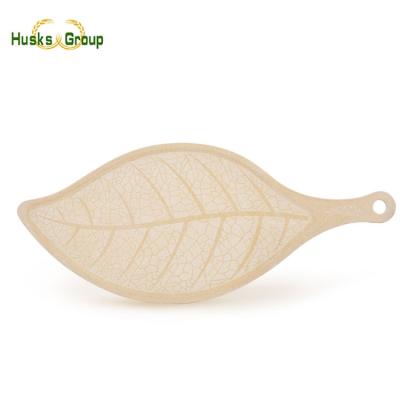 China Sustainable High Quality Eco - Friendly Biodegradable Rice Strips Fiber Cutting Board for sale