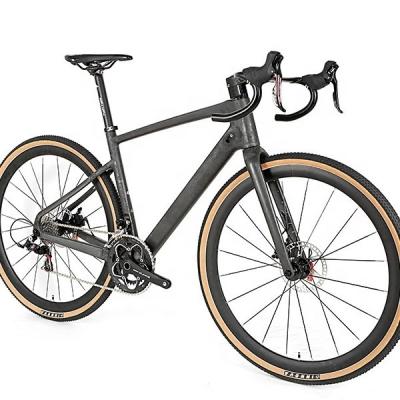 China 2022 Newest Carbon Fiber Frame Road Bike Aluminum Alloy Rim High Carbon Road Bicycle Mountain Bike for sale