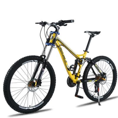 China High carbon steel/aluminum alloy 24 26 27.5 full suspension 29 inch high carbon steel mountain bike mtb bicycles for adults for sale