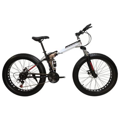 China 24/26 Inch 21/24 Inch 24/24 Speed ​​Folding Road Bike High Carbon Steel Mountain Bike for sale