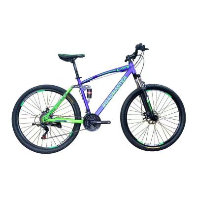 China New type high carbon bicycle mtb steel/aluminum alloy 2022 full suspension front and rear 24