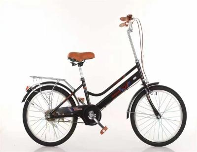 China Professional manufacture cheap 26 inch old style lady city bike women's steel city bicycle for sale