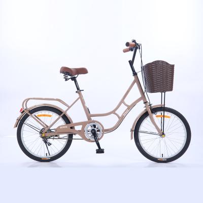 China Fashionable 20 Inch Chinese Supplier Steel Lady Women's City Bike Bicycle Cycle for sale