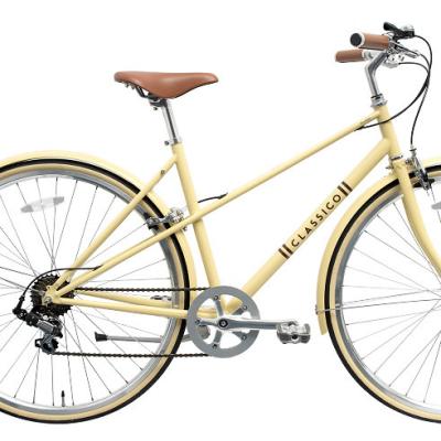 China Wholesale Steel Multiple Inch Yellow Color Good Quality Classic City Bike City Bicycle for sale