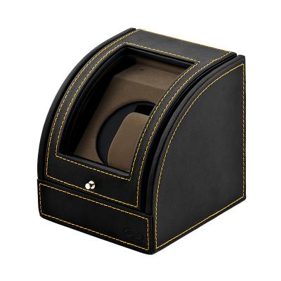 China Factory Made Automatic Watch Winder 2WAY Luxury Watch Collection Box Batteries for sale