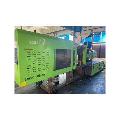 China Original second hand Hong Kong donghua Se 260ton II plastic injection machine horizontal with servo motor for sale for sale