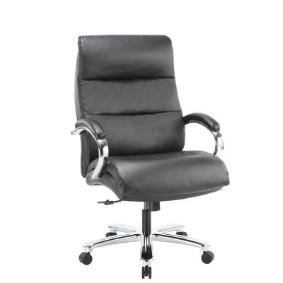 China (Height) High Back Adjustable Comfortable Silla De Oficina Swivel Leather Executive Director Desk Chair Computer Office Chair for Home Office for sale