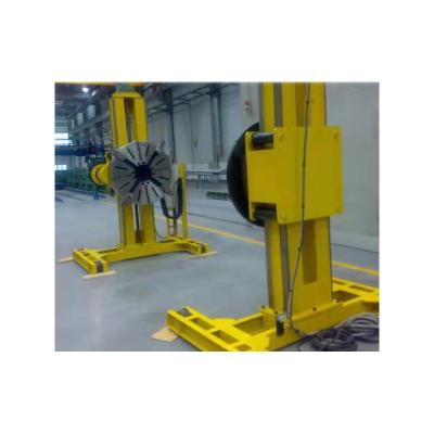 China Building Material Shops Double Column Positioner Table Positioner Welding Rotary Welding Turntable for sale