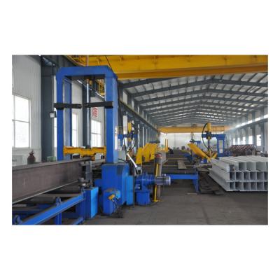 China Automatic Building Material Stores H Beam Assembly Machine And Welding Machine Assembly for sale