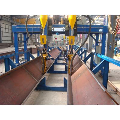 China Building Material Stores Gantry Type H Beam Welding Machine For Steel Structure for sale