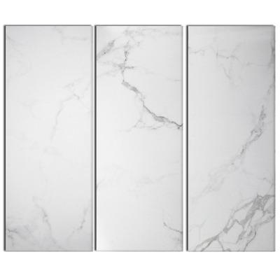 China Metallic White Matte Porcelain Tiles 300X800mm Carrara Snow White Glazed Outdoor Bathroom Wall Tiles for sale