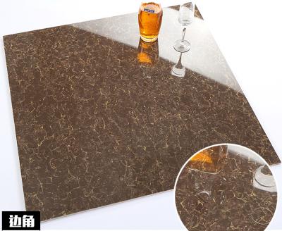 China Ceramic Floor Tiles 800X800mm Polished Floor Tiles Brown Color Ceramic Tiles for sale