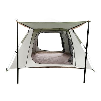 China Extended Type Sunscreen And Waterproof Portable Camping Tent /Outdoor Folding Tent / Auto Picnic Tent for sale